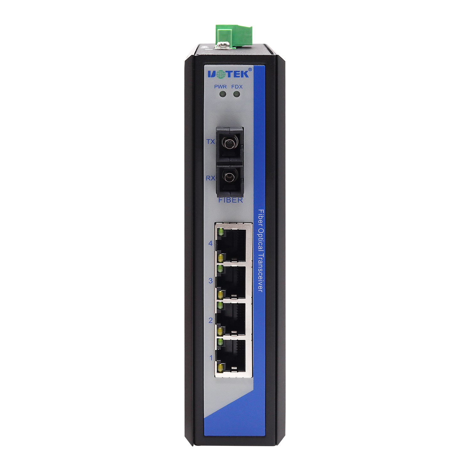 4口千兆網絡光纖收發器