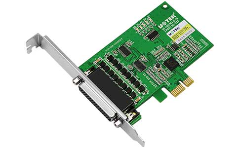 工業級多口串口卡_ UT-782 PCI-E轉2口RS-232高速多串口卡
