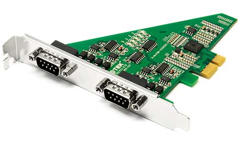 工業級PCI-E轉換卡_UT-792 PCI-E轉2口RS-485/422高速串口卡